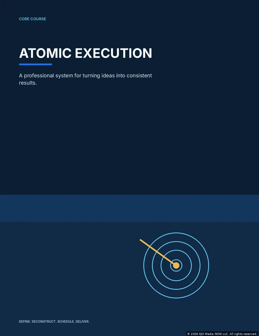 Atomic Execution Core Course cover
