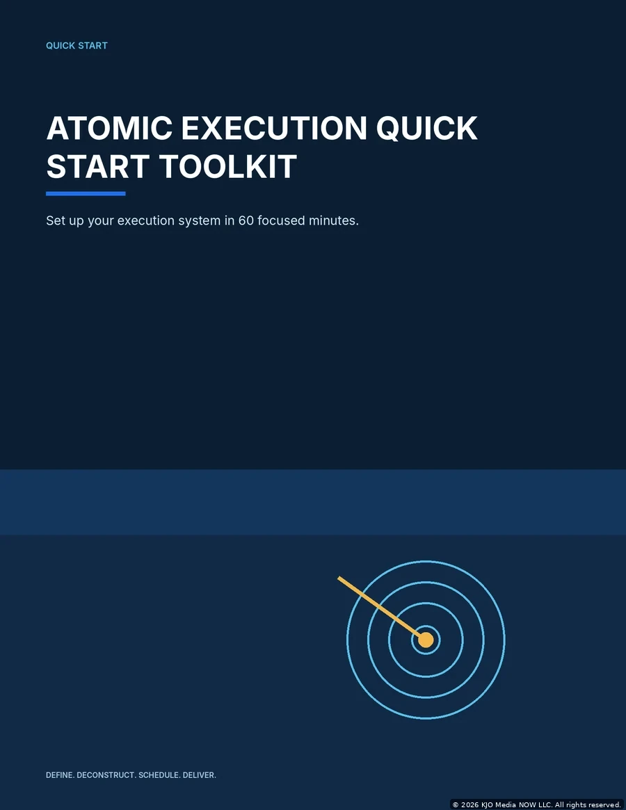 Atomic Execution Quick Start Toolkit cover